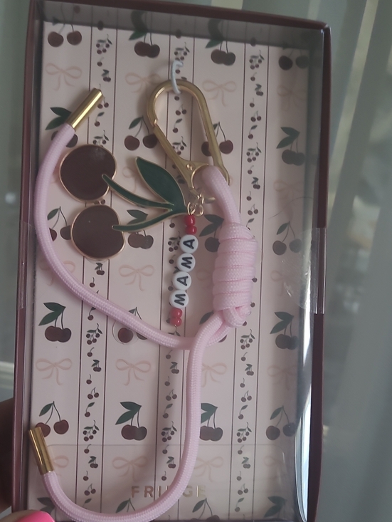 Accessories - Pink Mama Charm Keychain